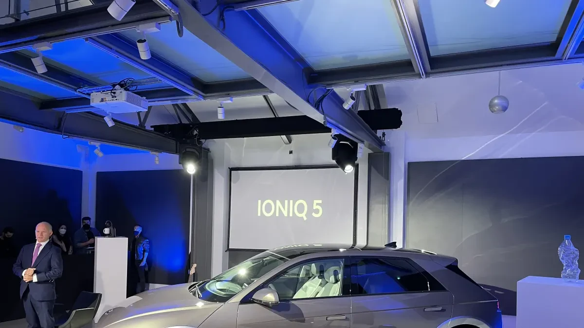 El Hyundai Ioniq 5 eléctrico aterriza en España con un precio de 33.810 euros