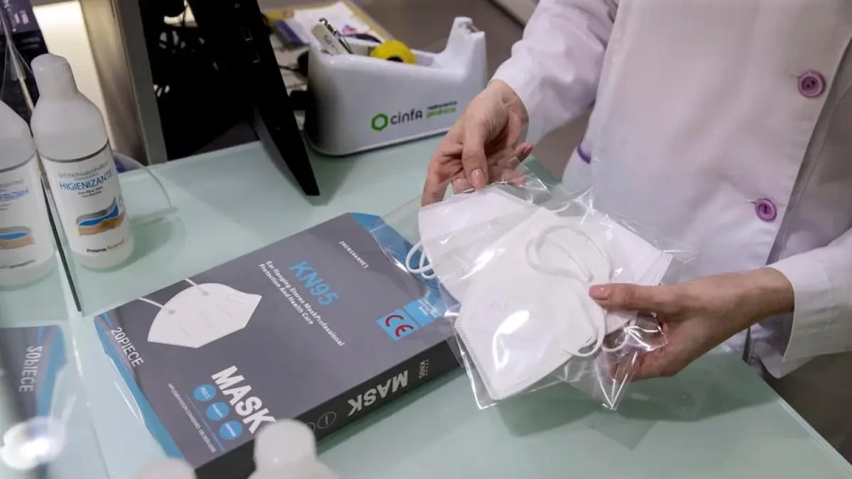 Sanidad prorroga la venta de mascarillas KN95: este es el nuevo plazo para adquirirlas