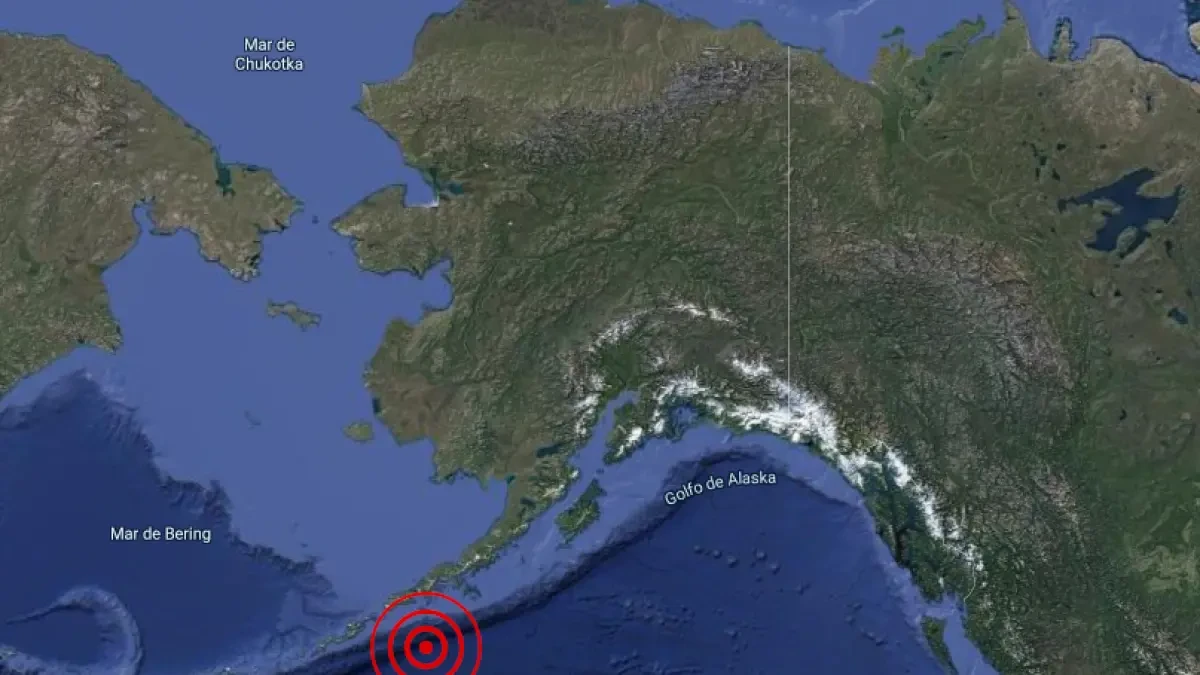 Alerta de tsunami tras un terremoto de 7,5 grados en aguas de Alaska
