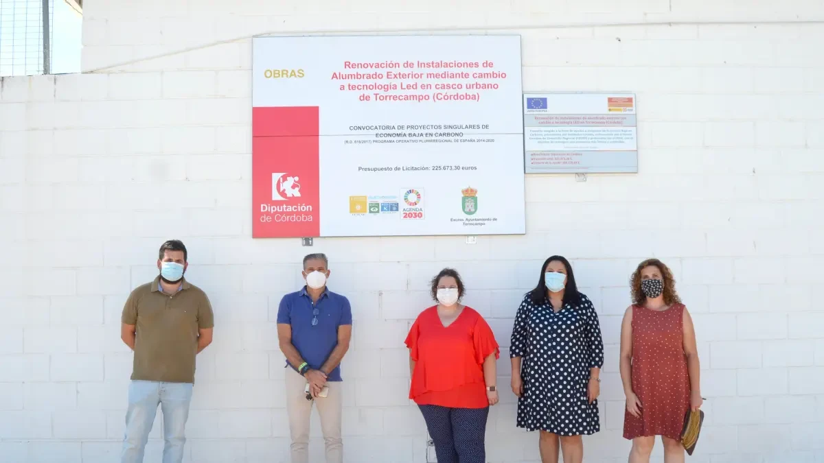 Torrecampo cambia la mitad de sus luminarias para generar un ahorro energético del 31 por ciento