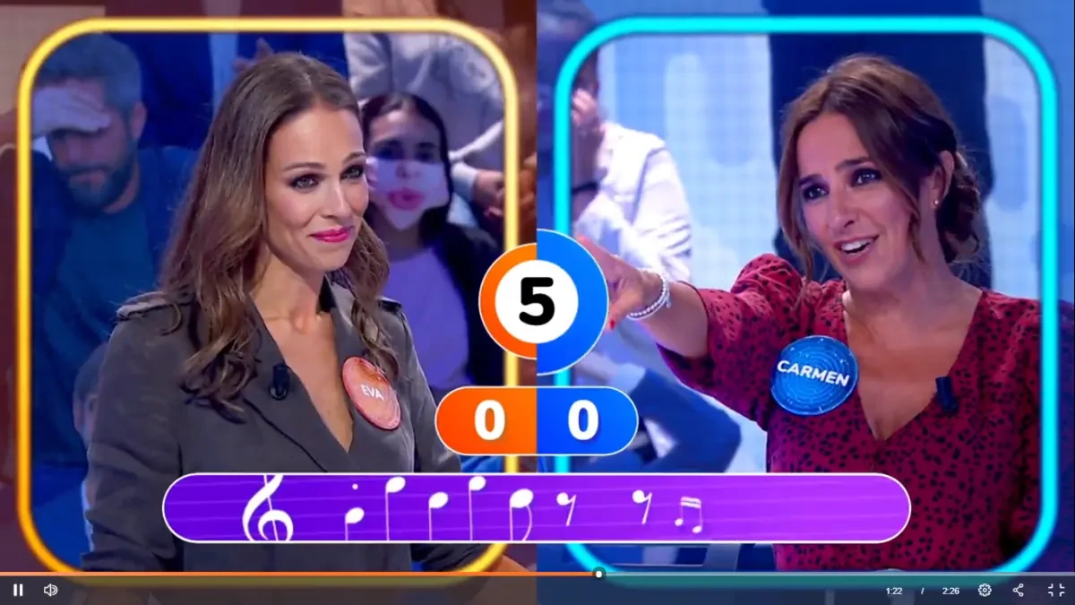 Pique entre Carmen Alcayde y Eva González en 'Pasapalabra': 
