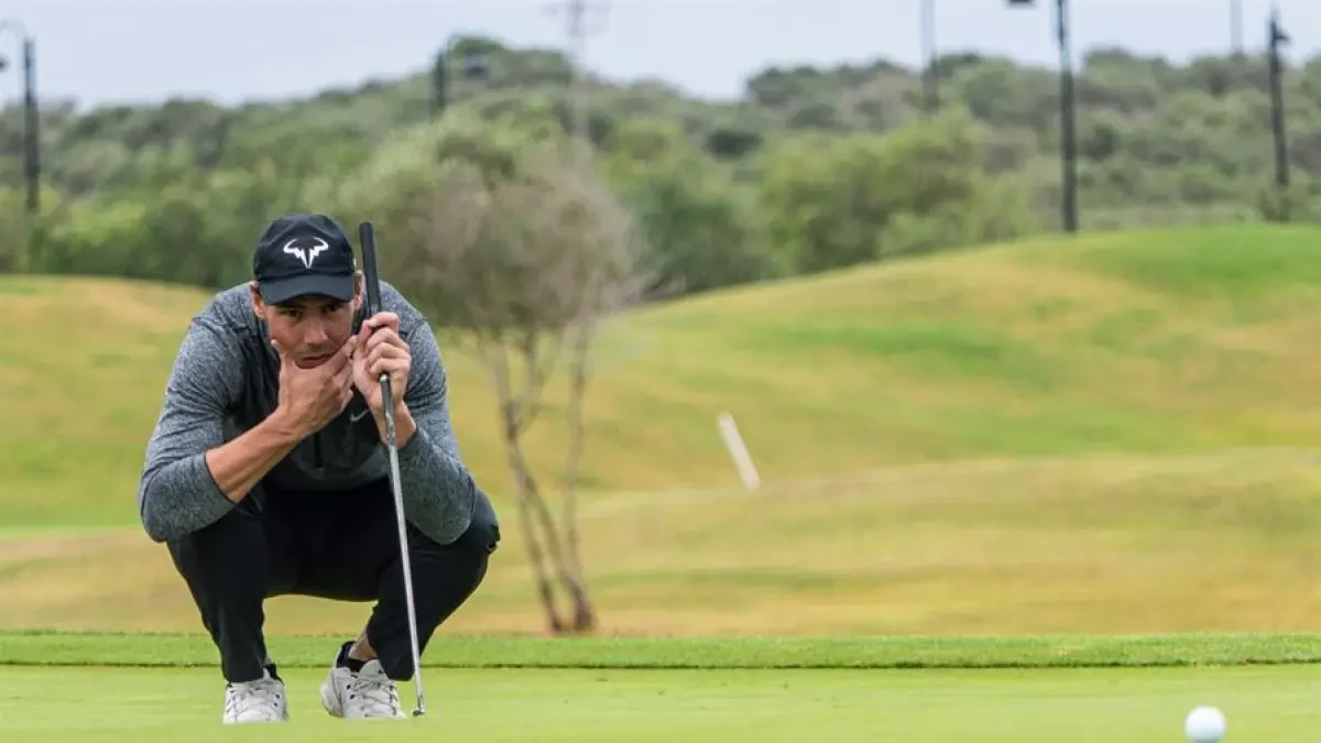 Rafa Nadal, sexto en el Campeonato Profesional de Golf de Baleares
