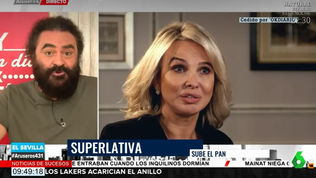 El Sevilla critica a Esperanza Aguirre por su ataque contra Corinna Larsen: 