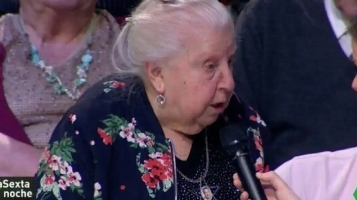 Muere Paquita, la jubilada que revolucionó 'LaSexta Noche' con su discurso feminista y social