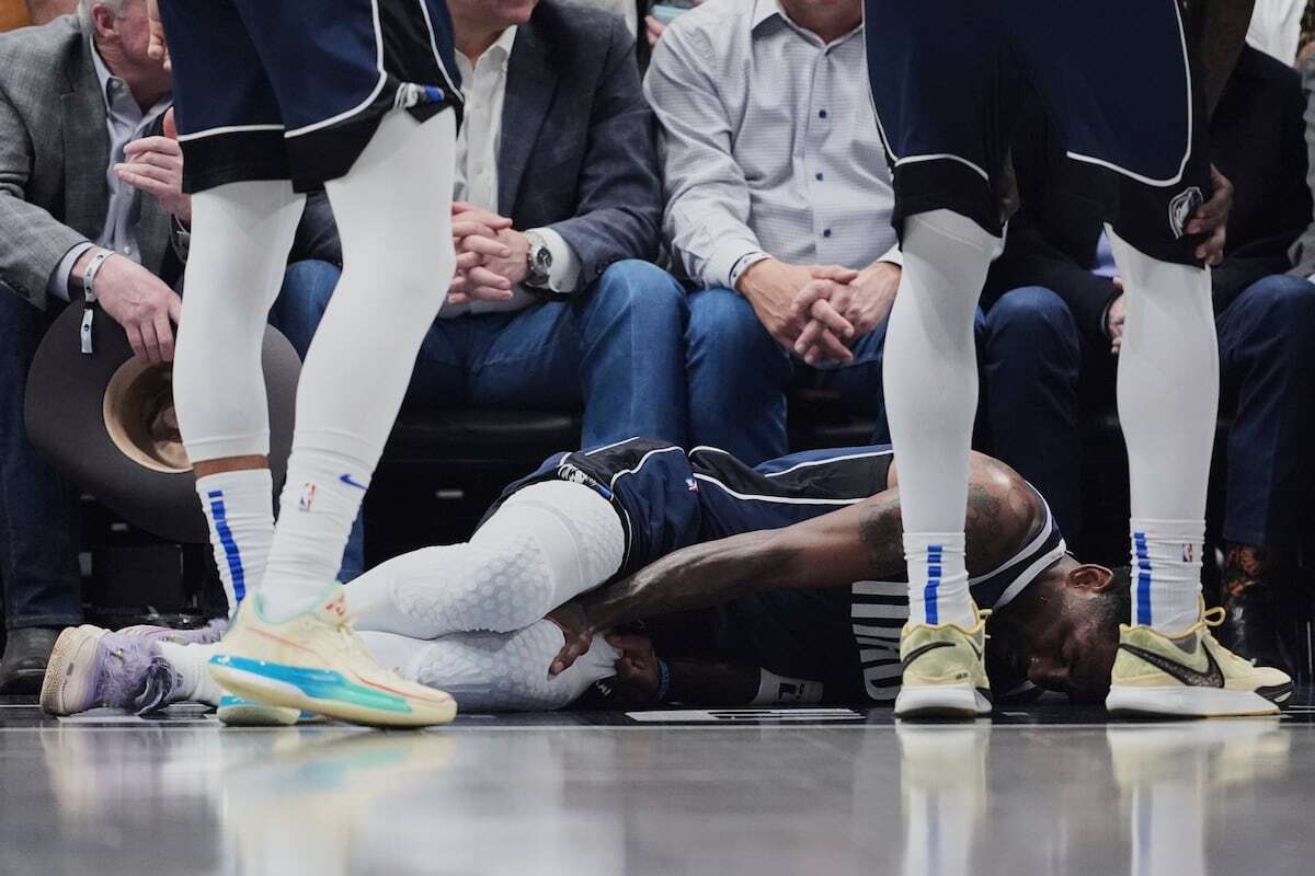 La grave lesión de Kyrie Irving termina de hundir a los Mavericks post-Doncic