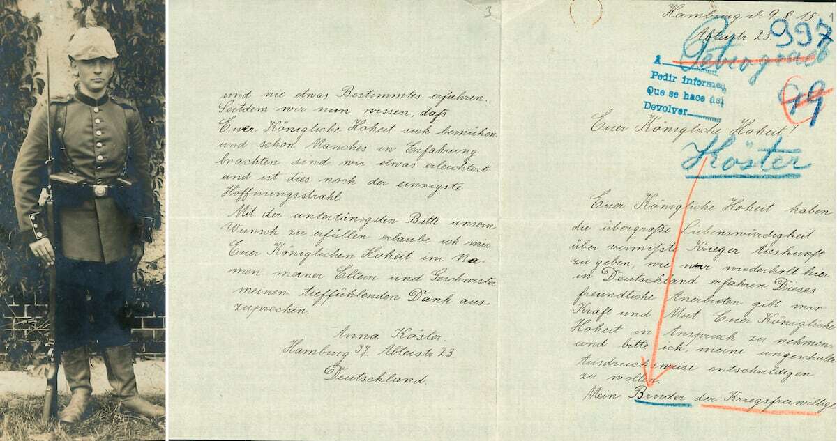 “Un padre desconsolado”: por qué miles de europeos escribieron a Alfonso XIII para encontrar soldados desaparecidos en la I Guerra Mundial