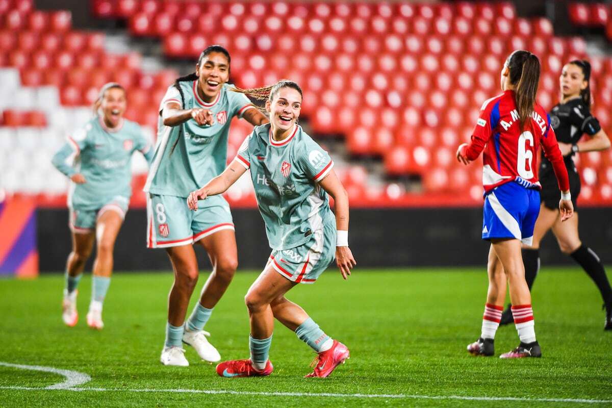 El Atlético frena el sueño del Granada en la ida de la semifinal de la Copa de la Reina