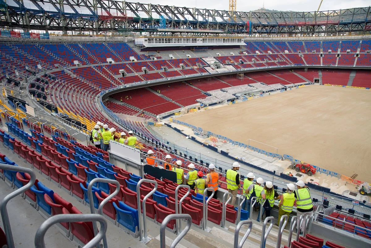 El Ayuntamiento aprueba el plan de regreso al nuevo Spotify Camp Nou por fases