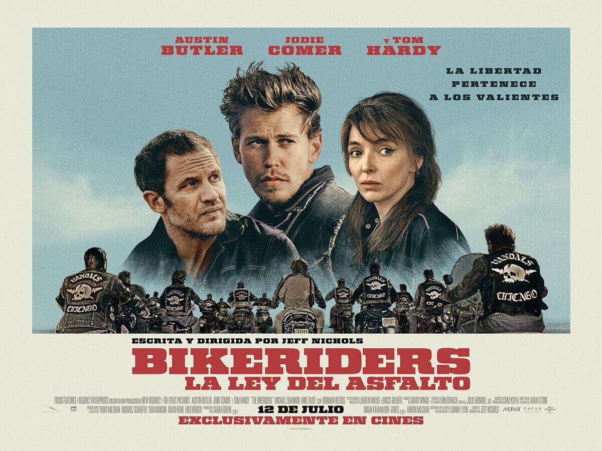 Gana entradas para ver en cines ‘Bikeriders. La ley del asfalto’