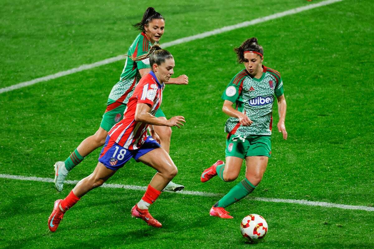 El Atlético golpea al Granada y certifica su pase a la final de la Copa de la Reina