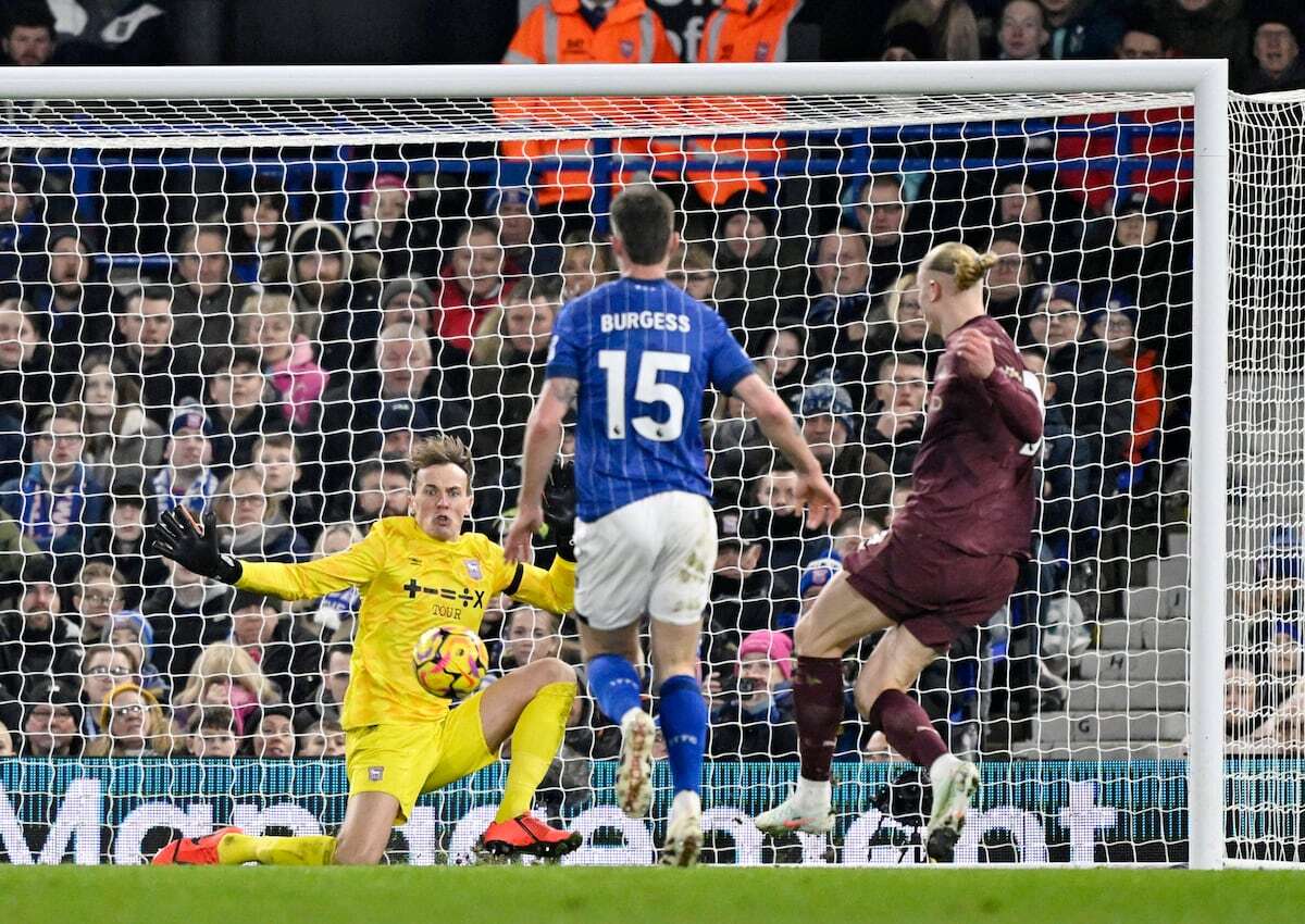 Regresa la mejor versión del Manchester City, que golea al Ipswich (0-6)