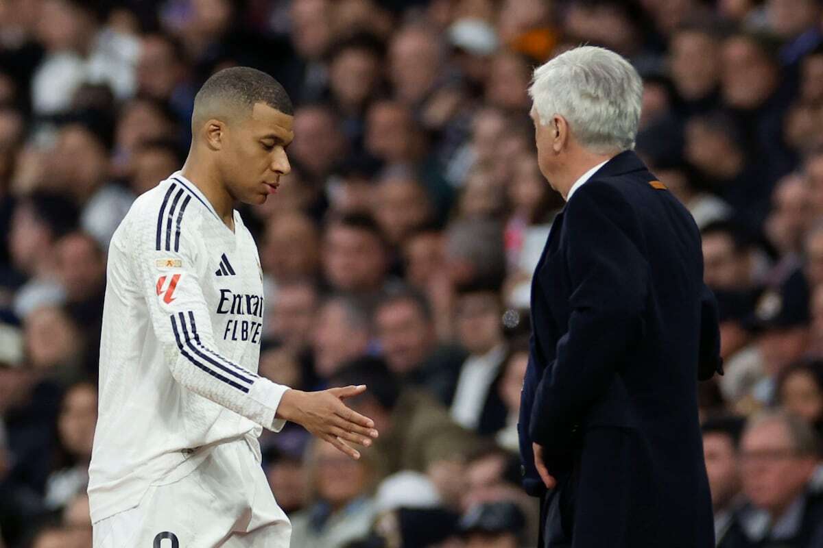 Carlo Ancelotti: “Para mí no es un problema quitar a Mbappé; le vendrá bien para el miércoles”