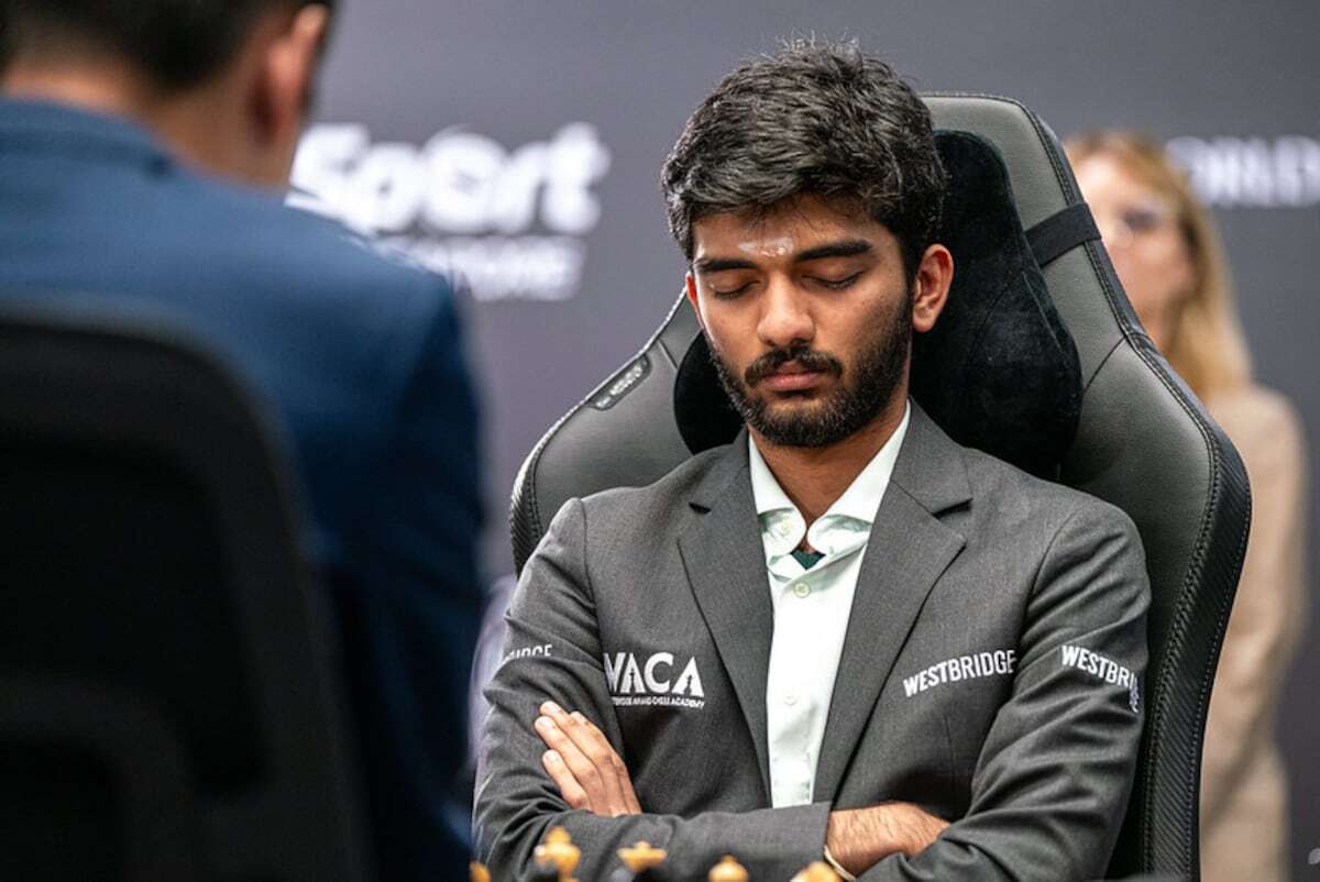 Mundial de ajedrez | Gukesh malogra por tercera vez una posición ganadora y empata la penúltima partida