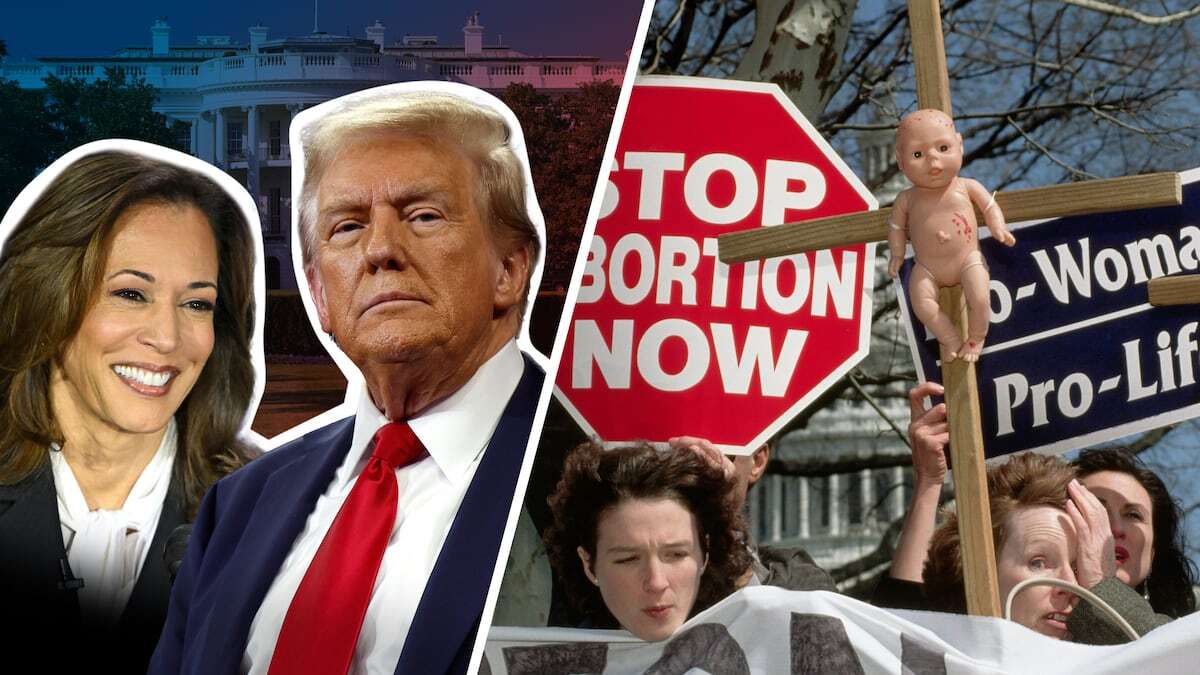 Vídeo | Demócratas vs. Republicanos: qué defienden Harris y Trump sobre el aborto