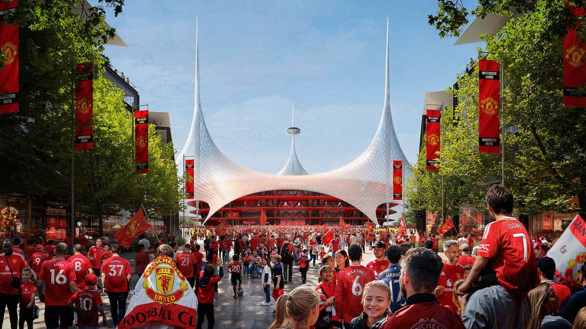 El Manchester United sustituirá el Old Trafford por un nuevo estadio diseñado por Norman Foster