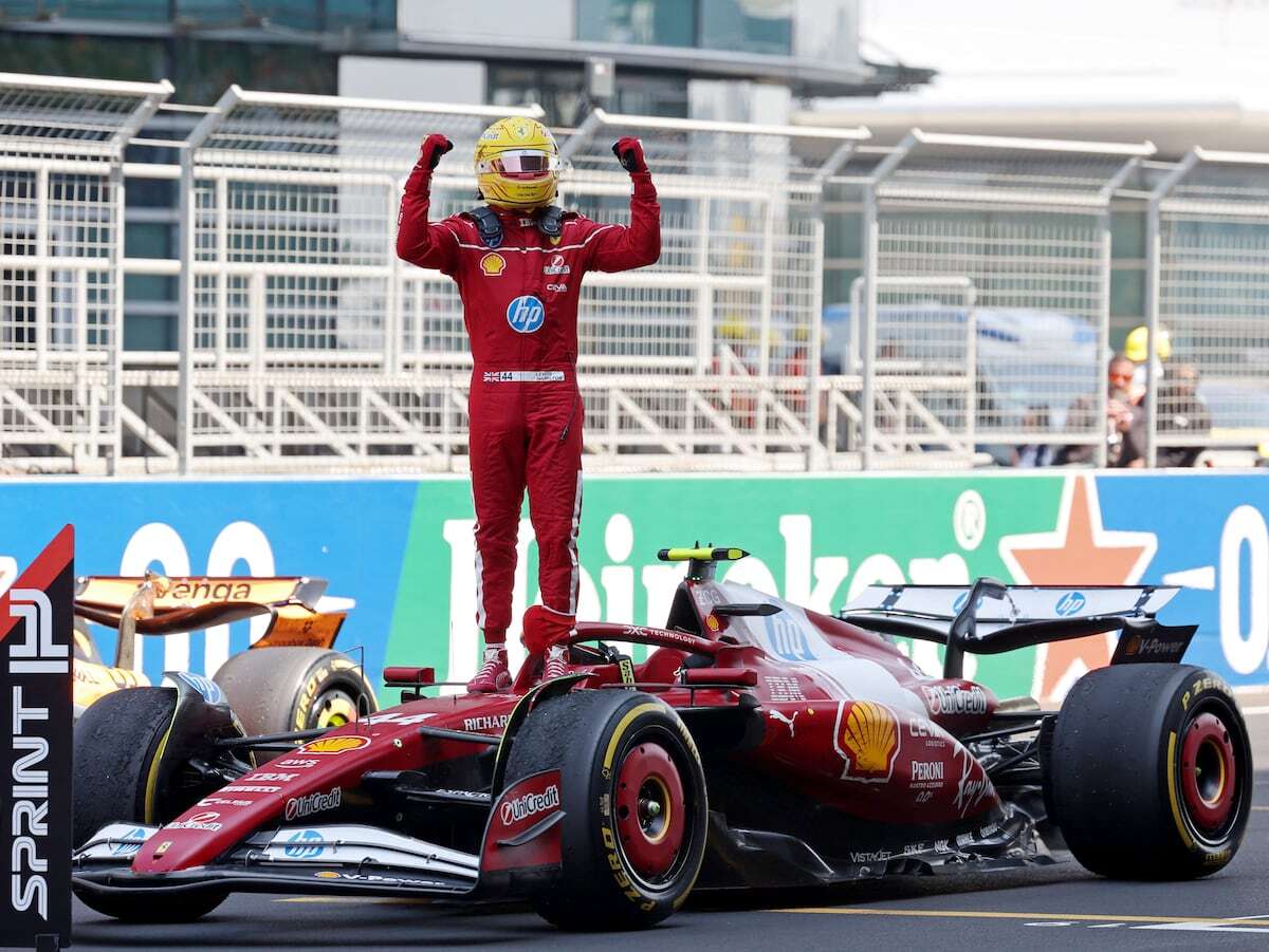 Hamilton ya gana con Ferrari