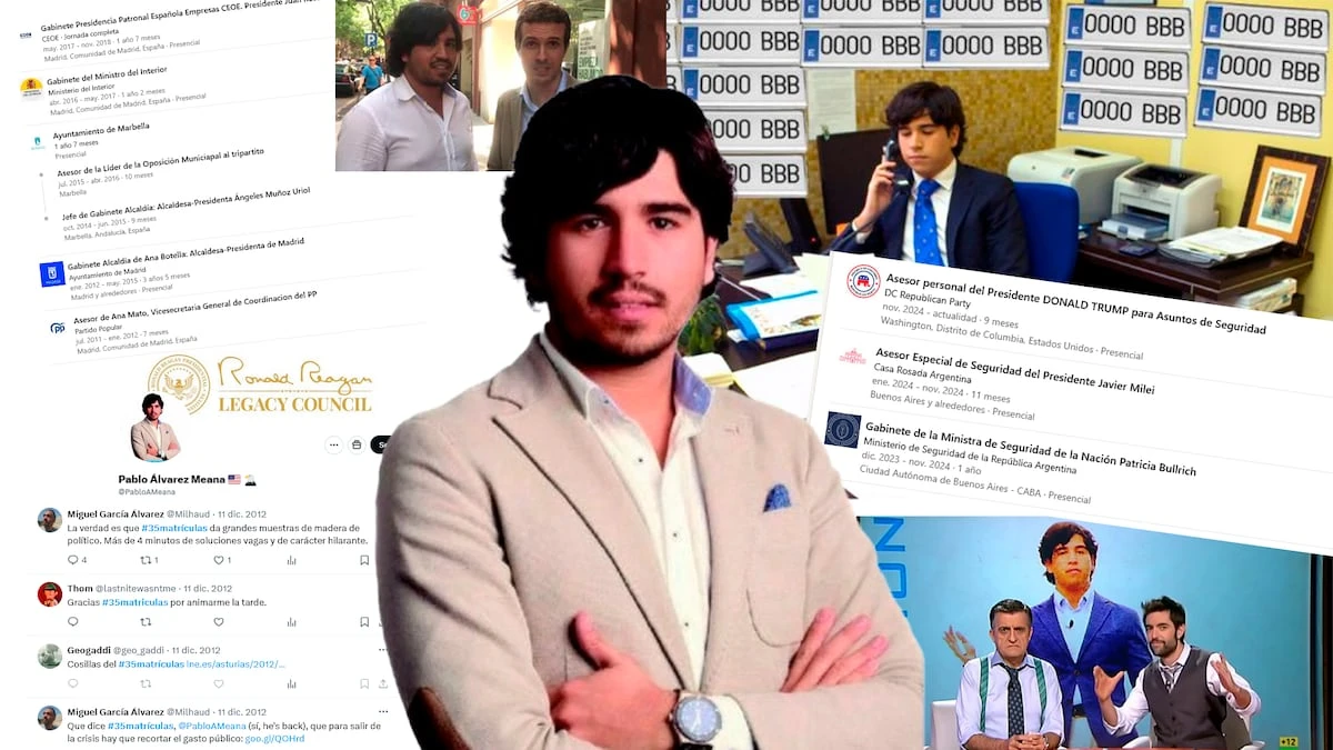 Pablo Álvarez Meana, el hijo de los dueños de La Suiza: un viejo conocido de internet, falso asesor de Trump y que “detesta el sindicalismo”