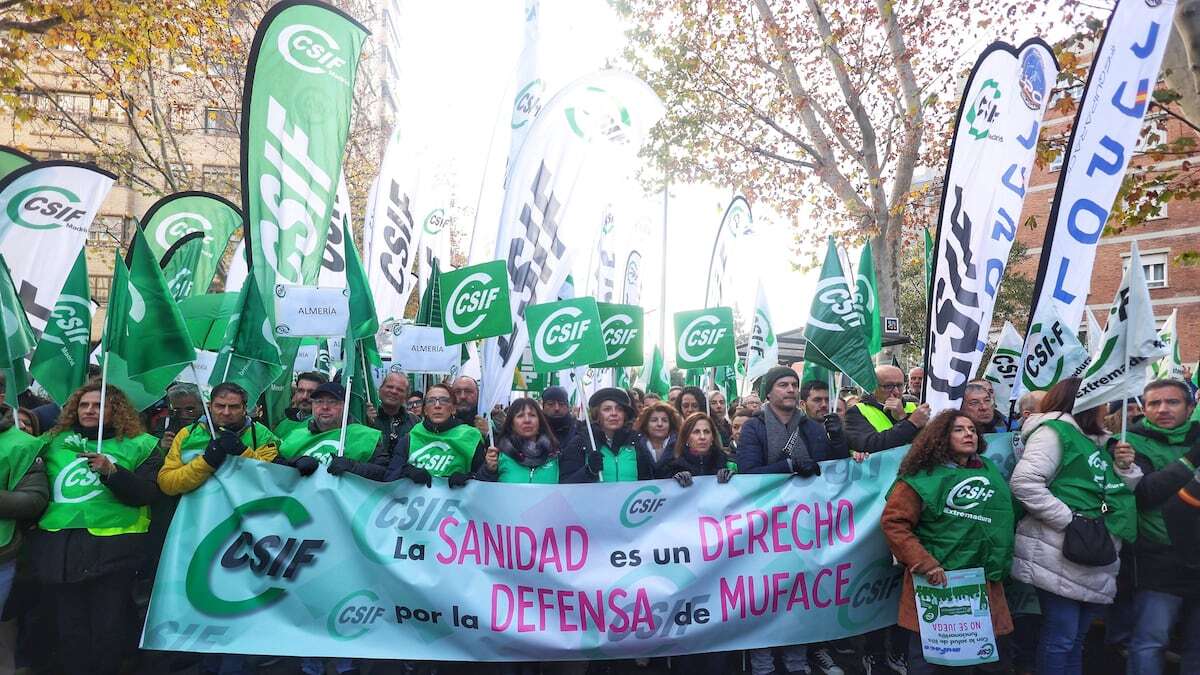 CSIF demandará a DKV, Asisa y Adeslas ante la Fiscalía por desatender a los mutualistas de Muface