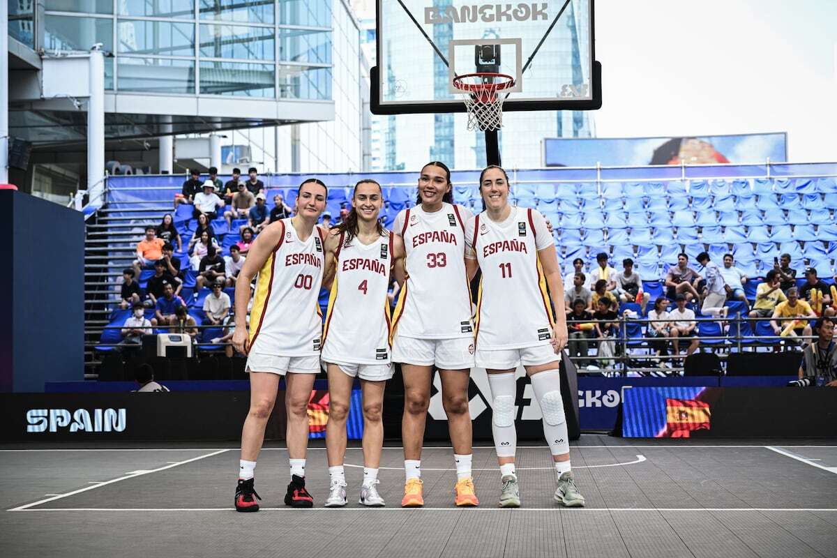 España conquista la plata en la Copa de Campeones de 3x3