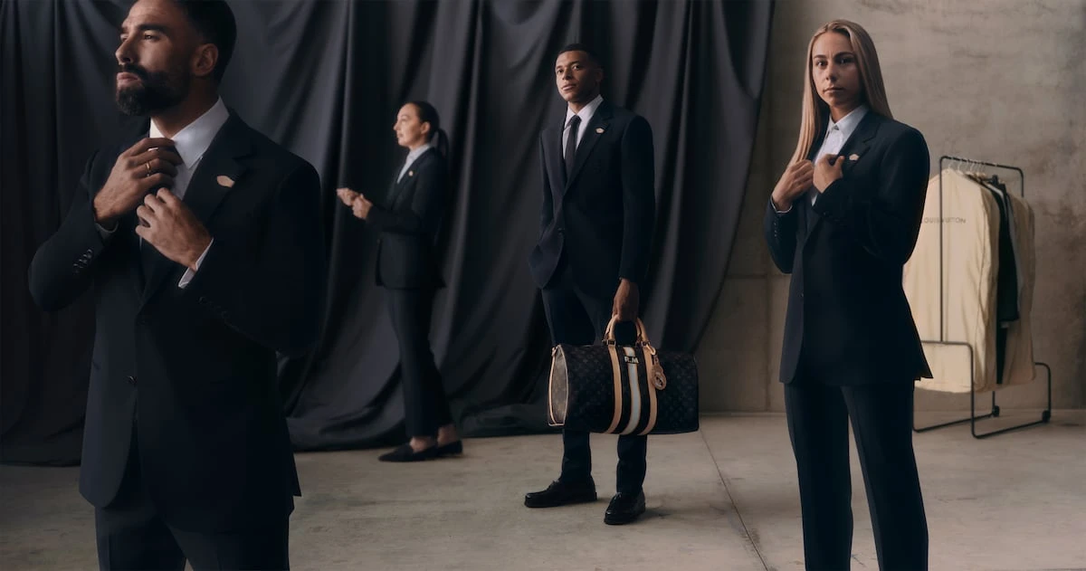 Louis Vuitton se asocia con el Real Madrid, la primera vez que pone su experiencia en sastrería al servicio de deportistas