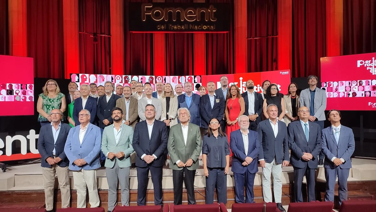 Sánchez Llibre, presidente de Foment, agradece a PP, Vox y Junts su “valentía” contra la reducción de la jornada laboral