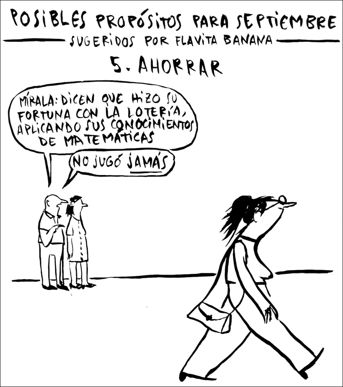 Flavita Banana: propósito de septiembre 5