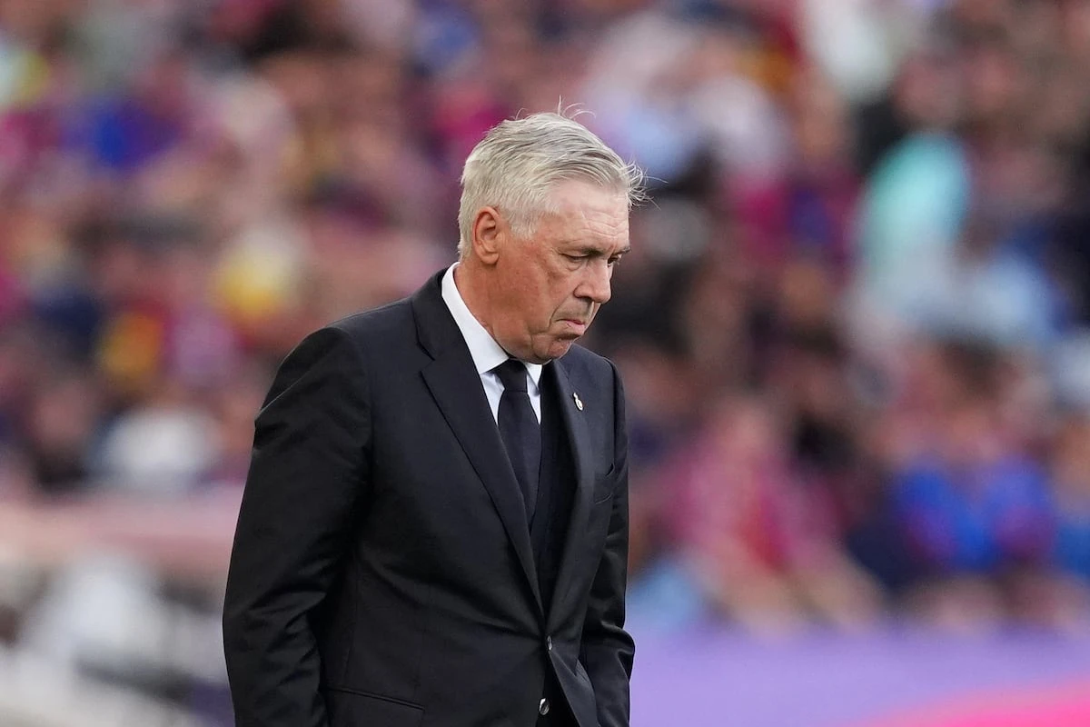 Carlo Ancelotti: “Defendimos mal, punto. Y no hay que olvidar que nos faltaban cinco defensas”