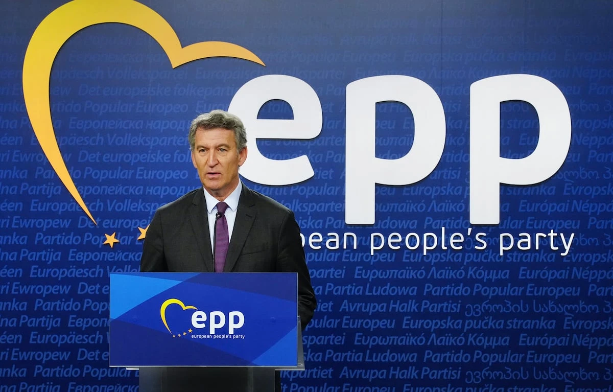Feijóo evita en Bruselas aclarar si quiere comprometer el 5% del PIB para gasto en defensa