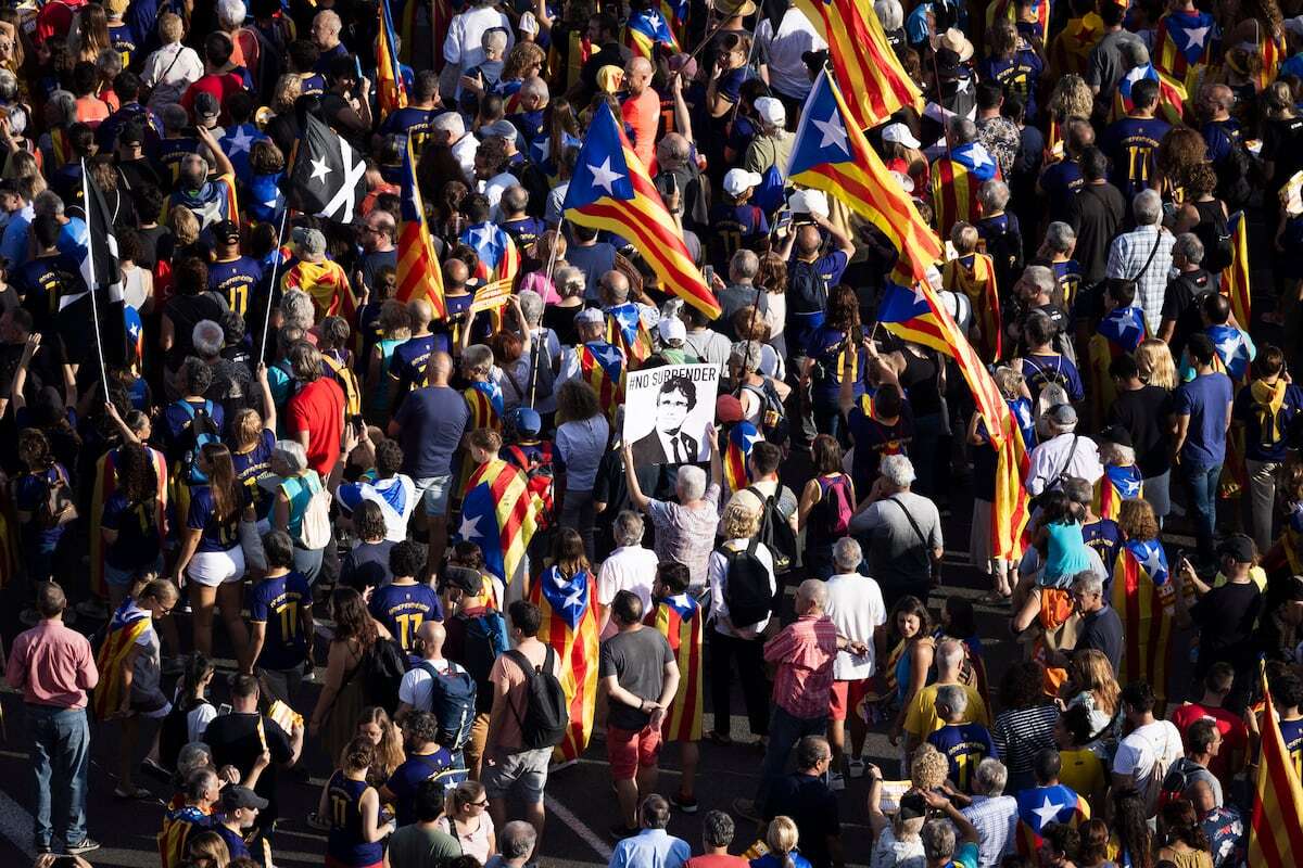 Una Diada bajo mínimos medirá el pulso de un independentismo en plena refundación