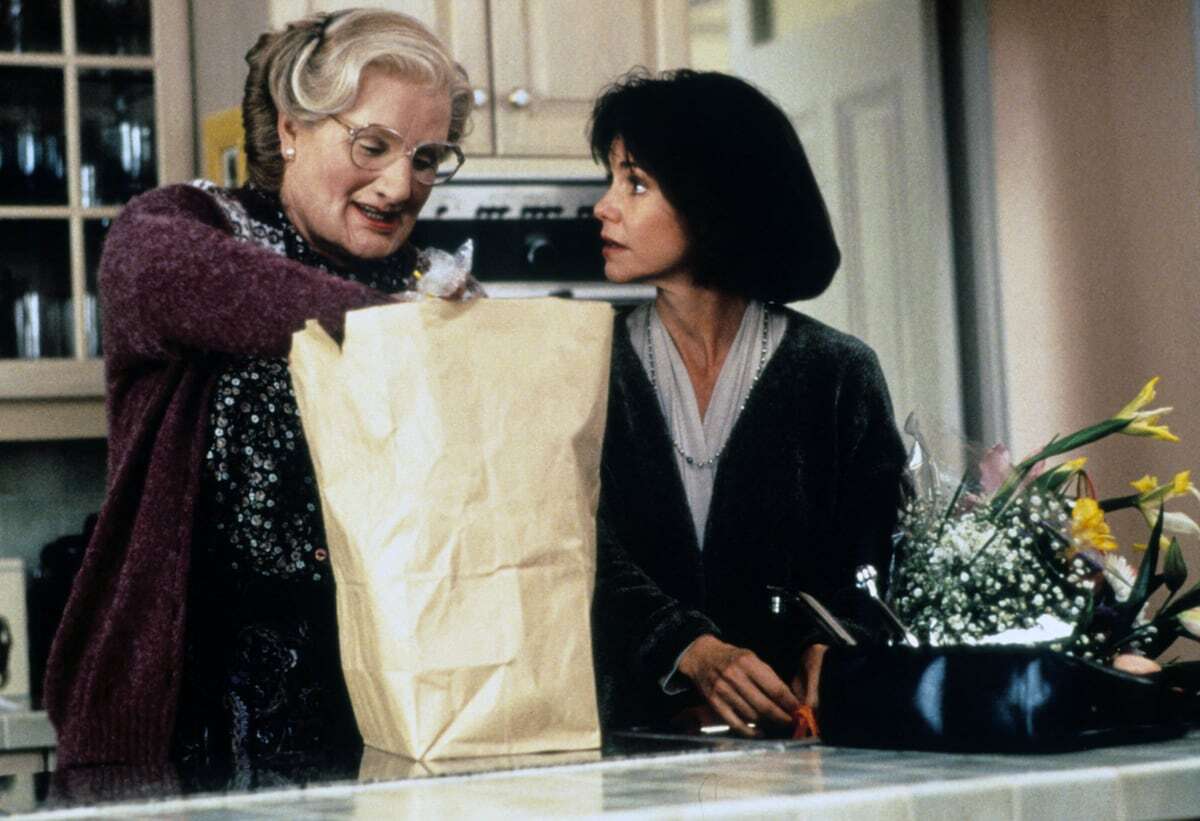 Sally Field desvela por primera vez el bonito gesto de Robin Williams durante el rodaje de ‘Señora Doubtfire’