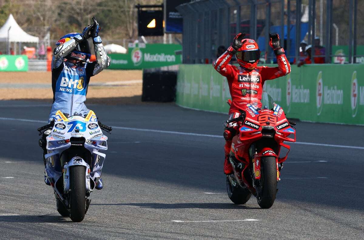 Marc Márquez fluye y arrasa con la Ducati en el GP de Tailandia