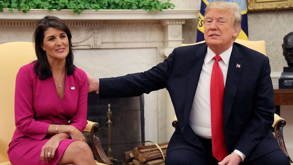 Trump descarta incluir a Nikki Haley y Mike Pompeo en su gabinete