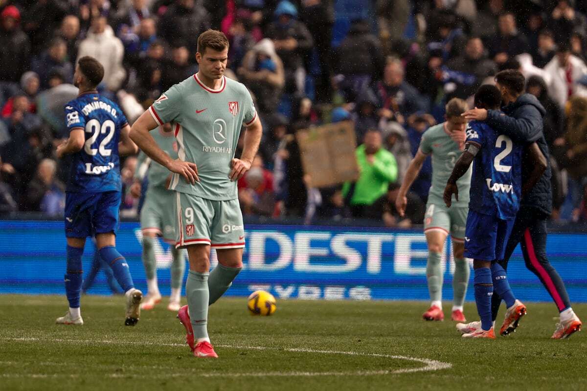 El Getafe se le indigesta al peor Atlético de los últimos meses