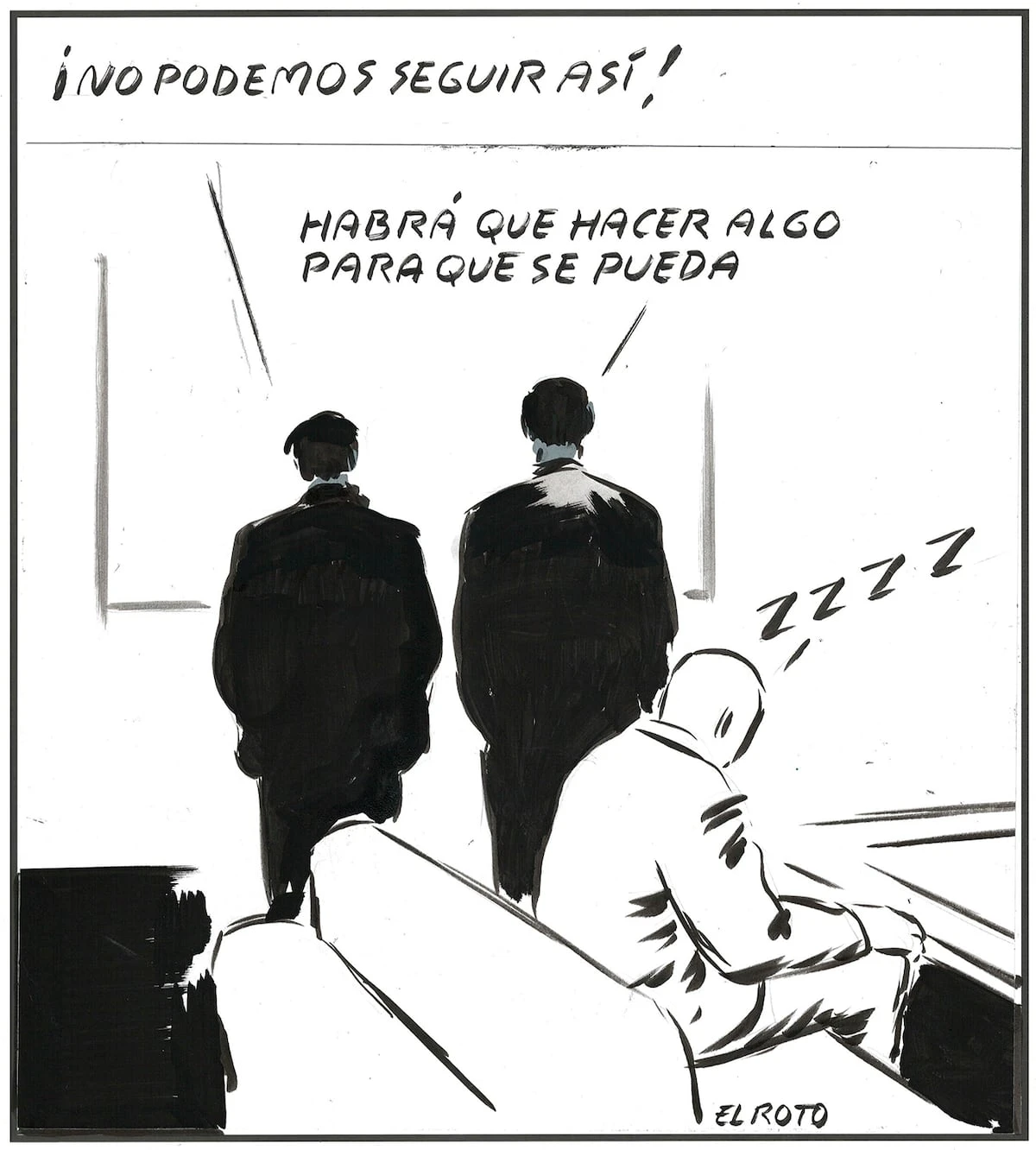 El Roto: habrá que hacer algo