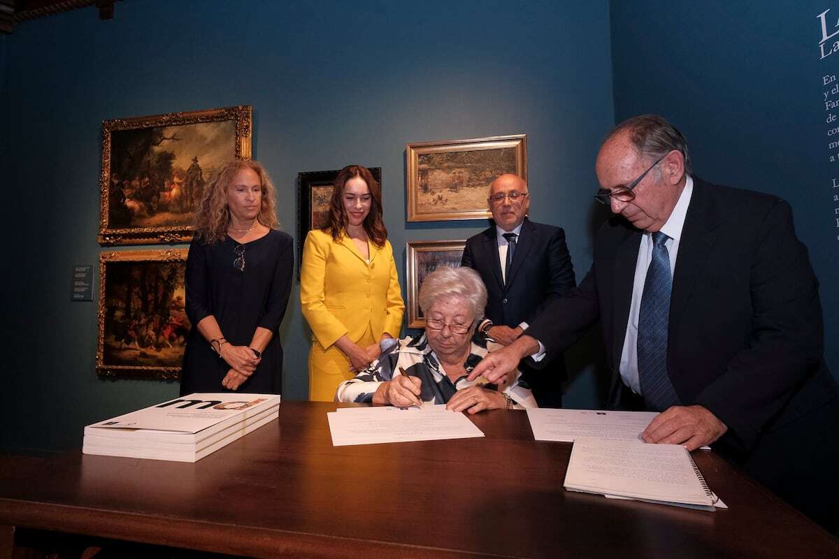 El Cabildo de Gran Canaria restituye a la familia del exalcalde republicano Pedro Rico cinco cuadros incautados durante la Guerra Civil