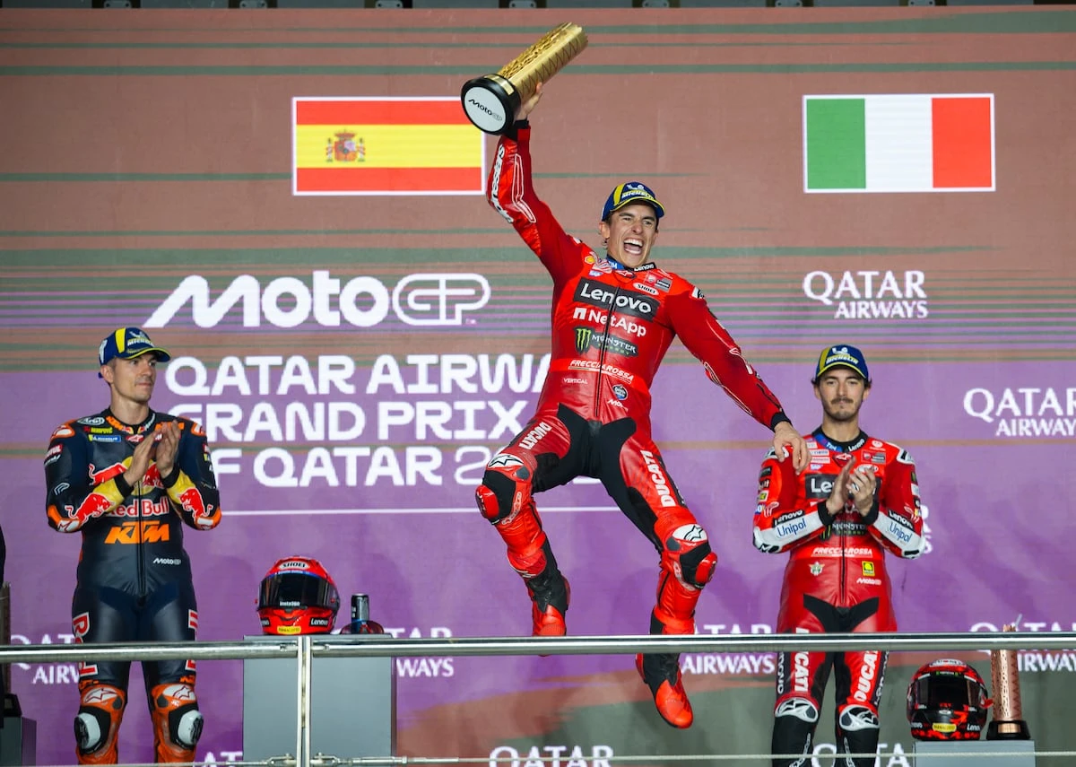 Marc Márquez recupera con su séptimo triunfo la hegemonía en MotoGP gracias a una clase magistral en el GP de Qatar