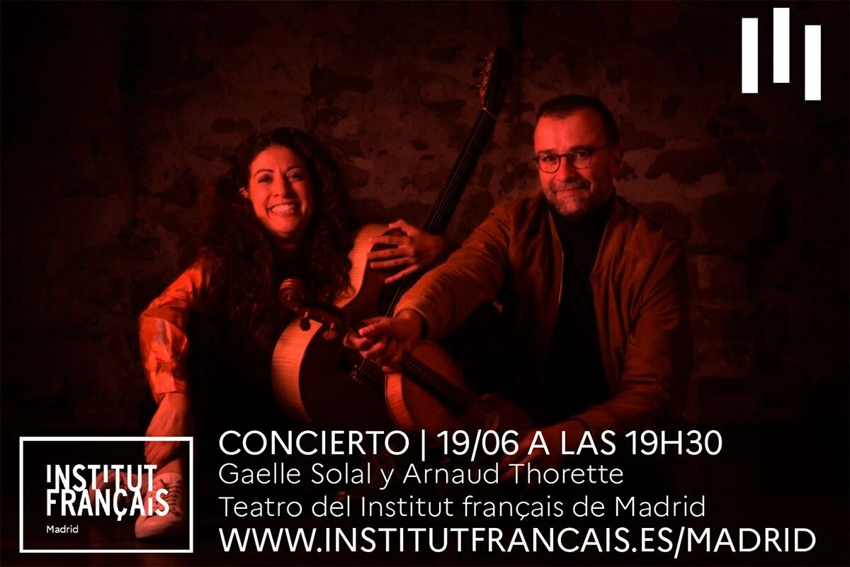 Concierto de Arnaud Thorette y Gaëlle Solal en el Institut Français