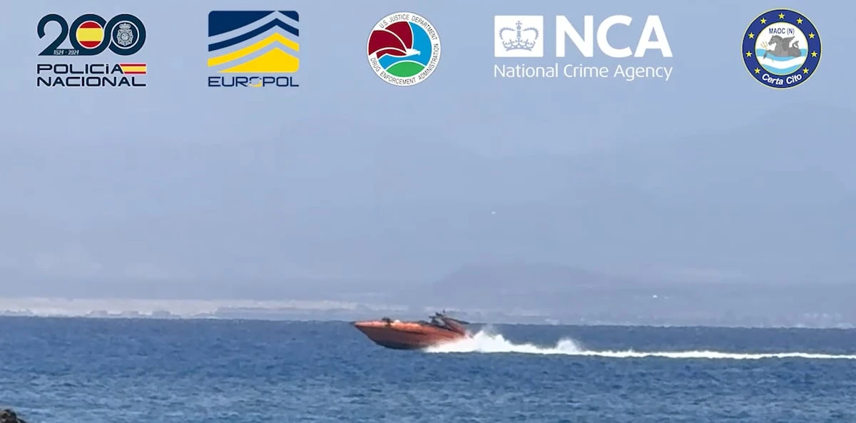 La Policía desmantela una “poderosa” red que usaba narcolanchas para introducir cocaína en Canarias