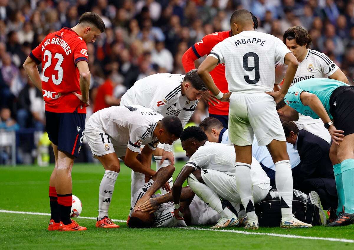 No hay paz para el Madrid: tres lesionados antes del descanso y gran alarma por Militão