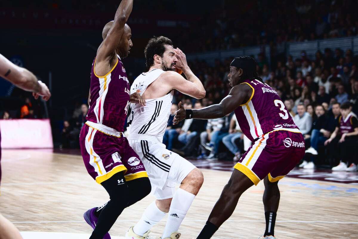 El Madrid es líder en solitario de la ACB y Llull llega a los 1.000 triples