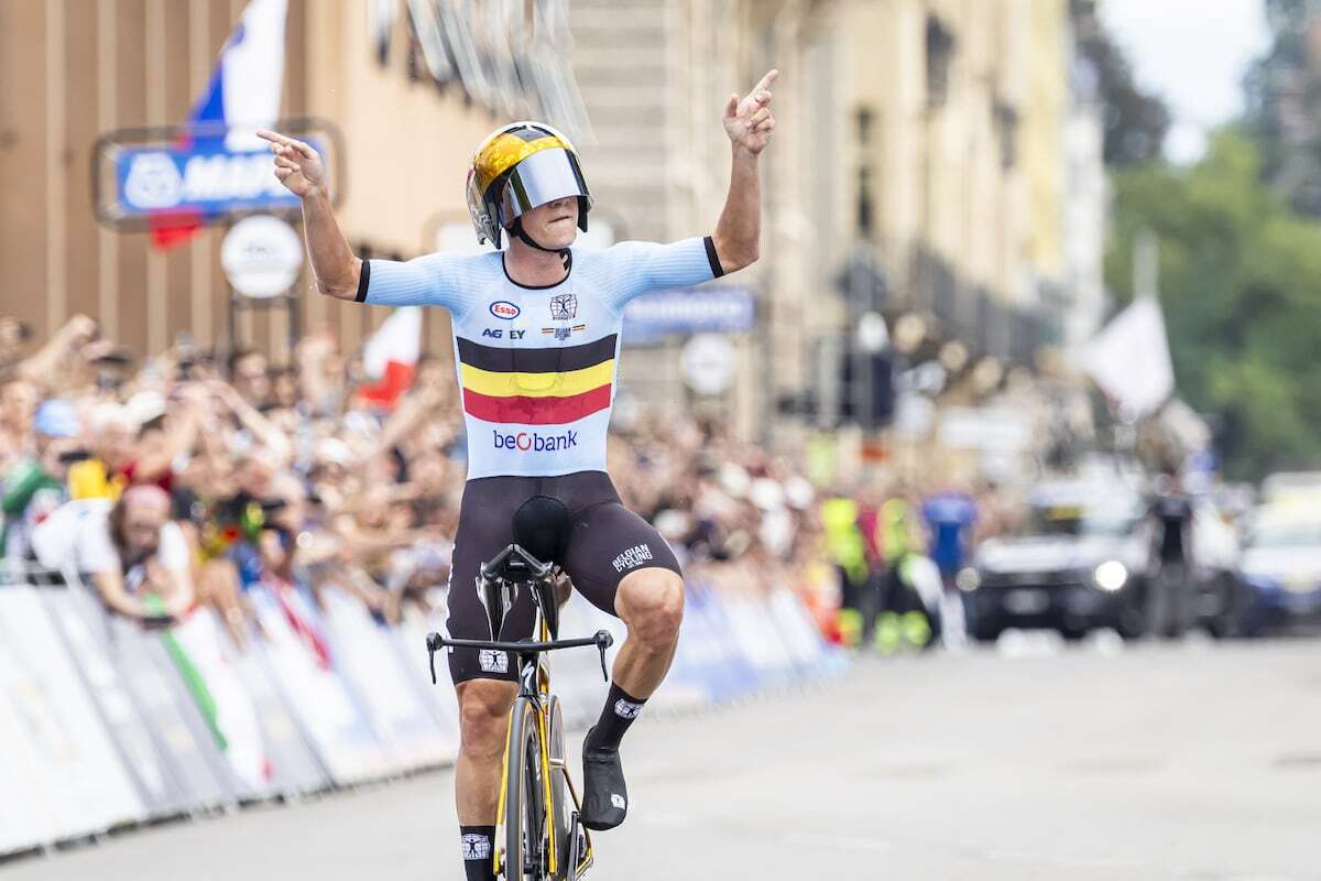 Remco Evenepoel reedita el campeonato del mundo de contrarreloj mes y medio después de su doblete olímpico