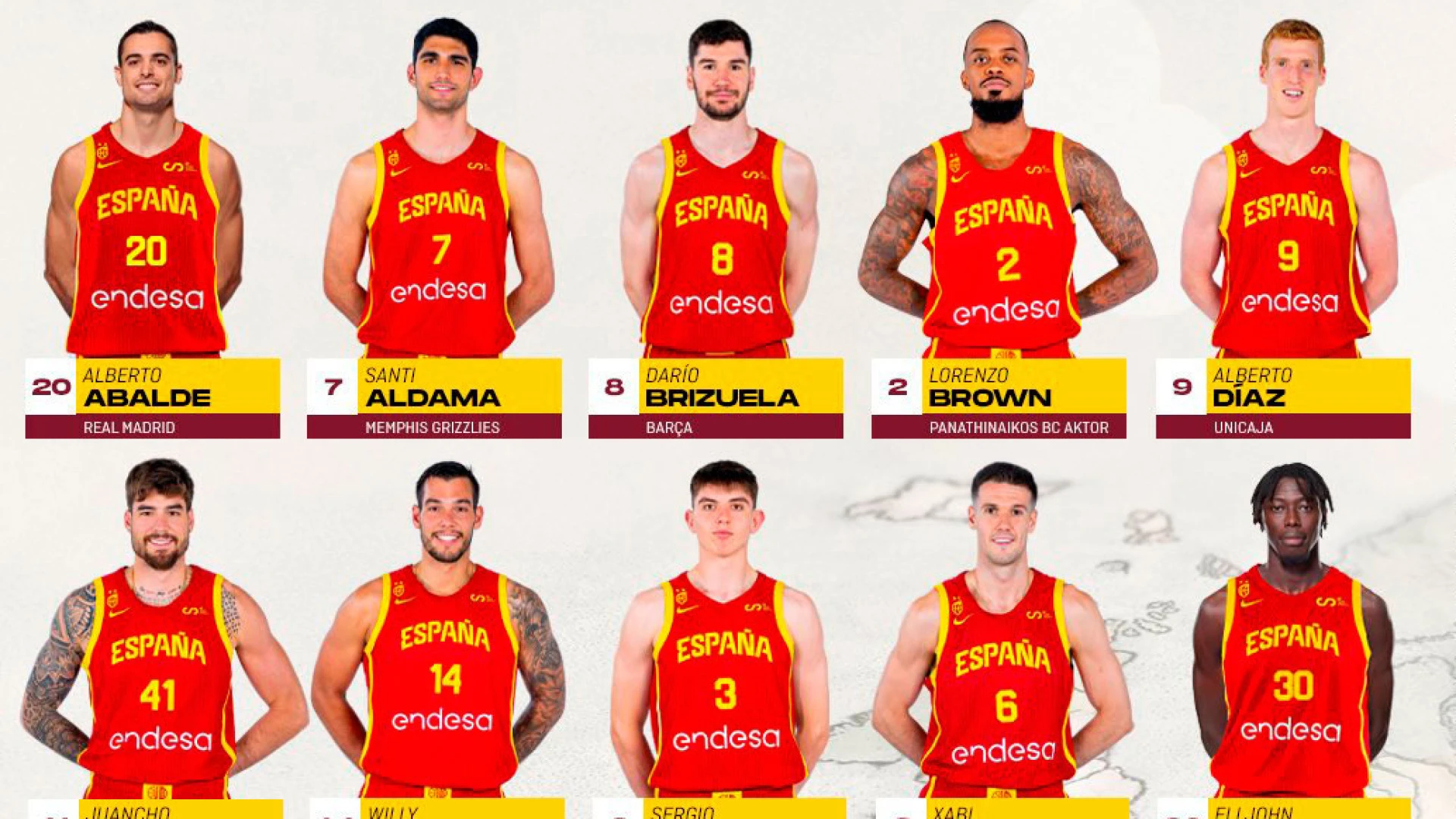 España reúne a la base de los Juegos Olímpicos para defender la corona continental