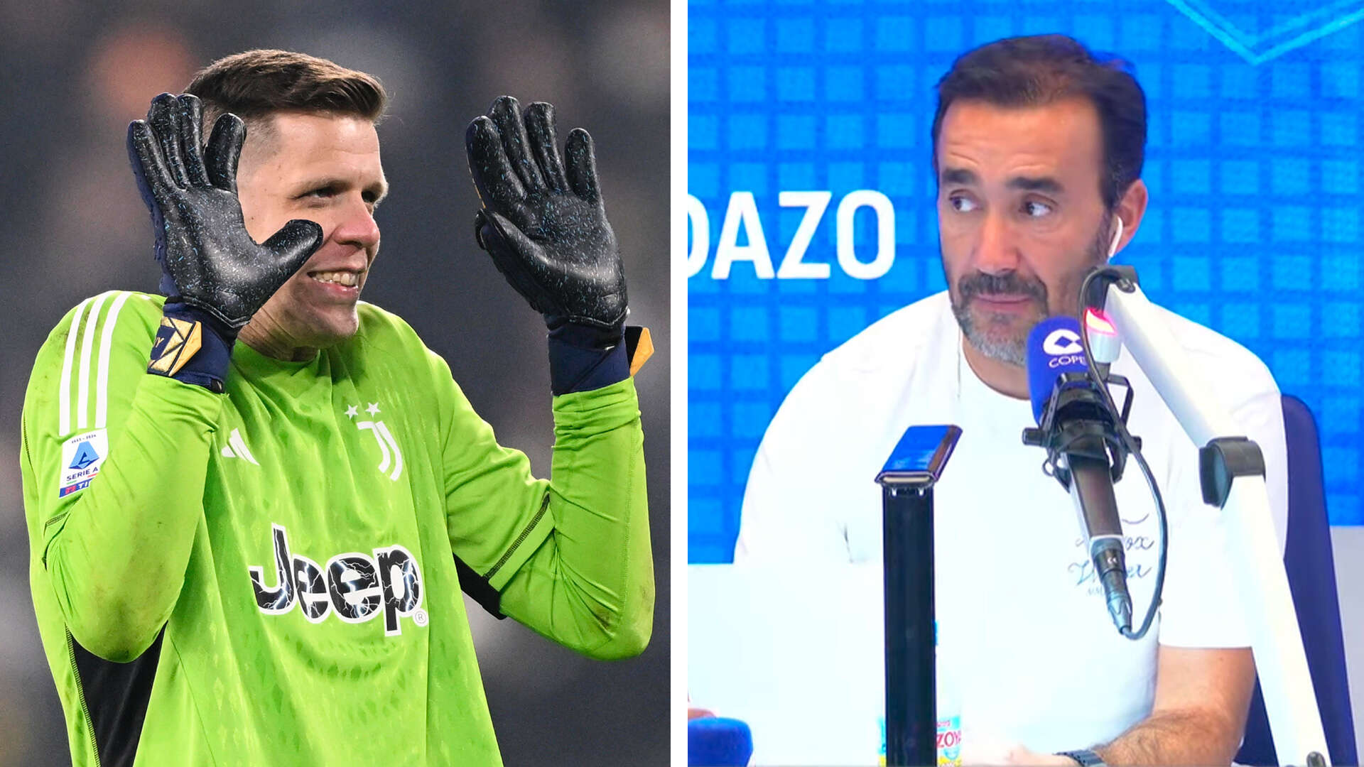 Juanma Castaño escucha lo que gana Szczesny de la Juventus en Marbella, sin jugar y alucina: 