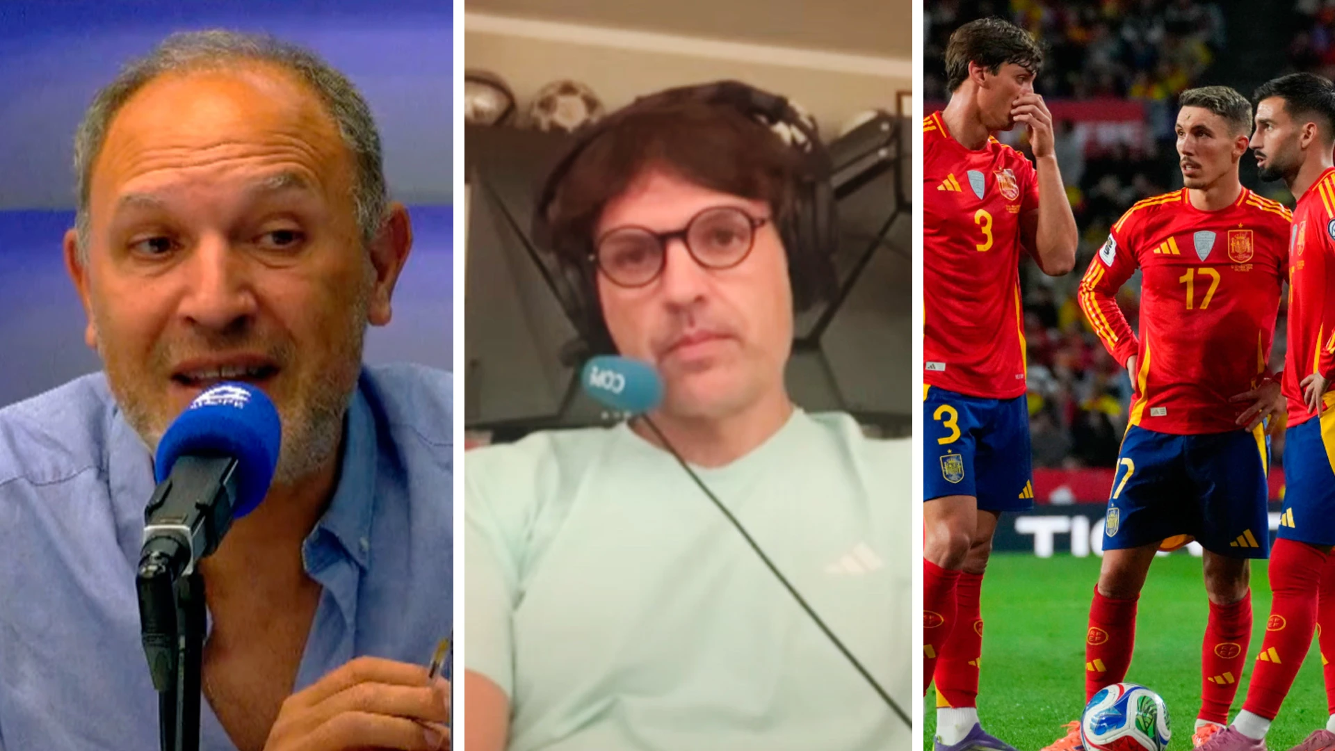 Pedro Martín y Fernando Morientes explican por qué antes los partidos de clasificación de la selección española interesaban mucho más que ahora