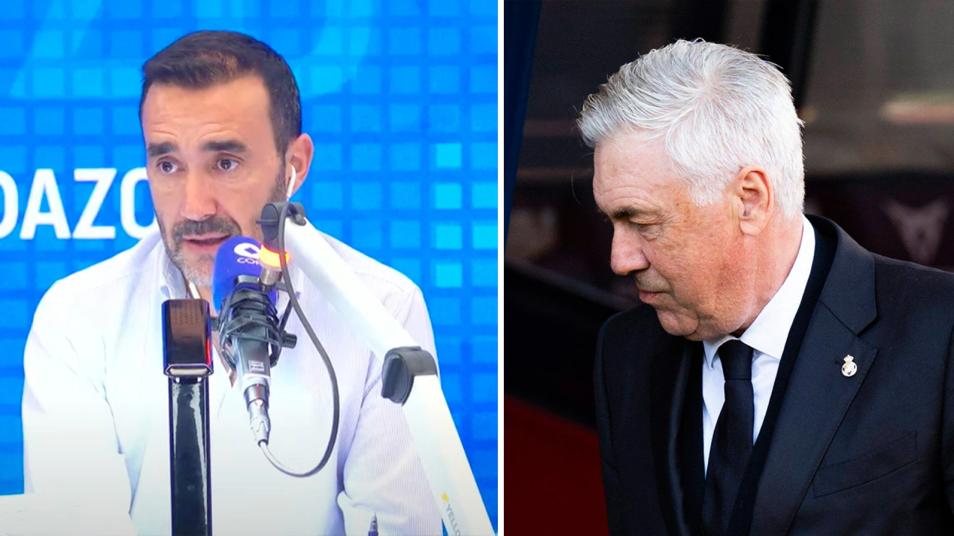 Juanma Castaño, sorprendido por cómo se complica el anuncio de despedida de Ancelotti: 