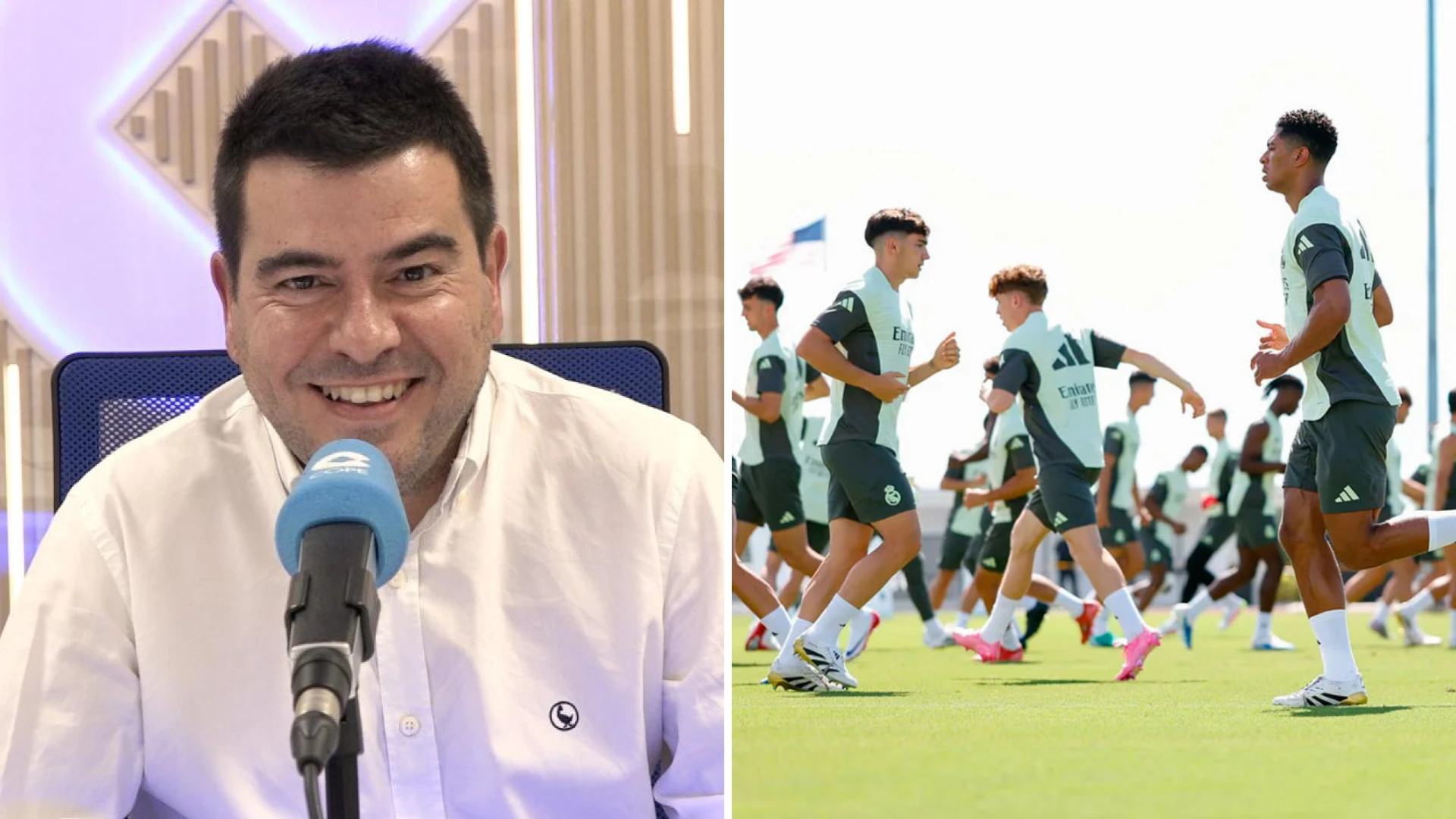 Miguel Ángel Díaz cuenta la forma en la que el Real Madrid se ha montado su propio Valdebebas en Miami: 
