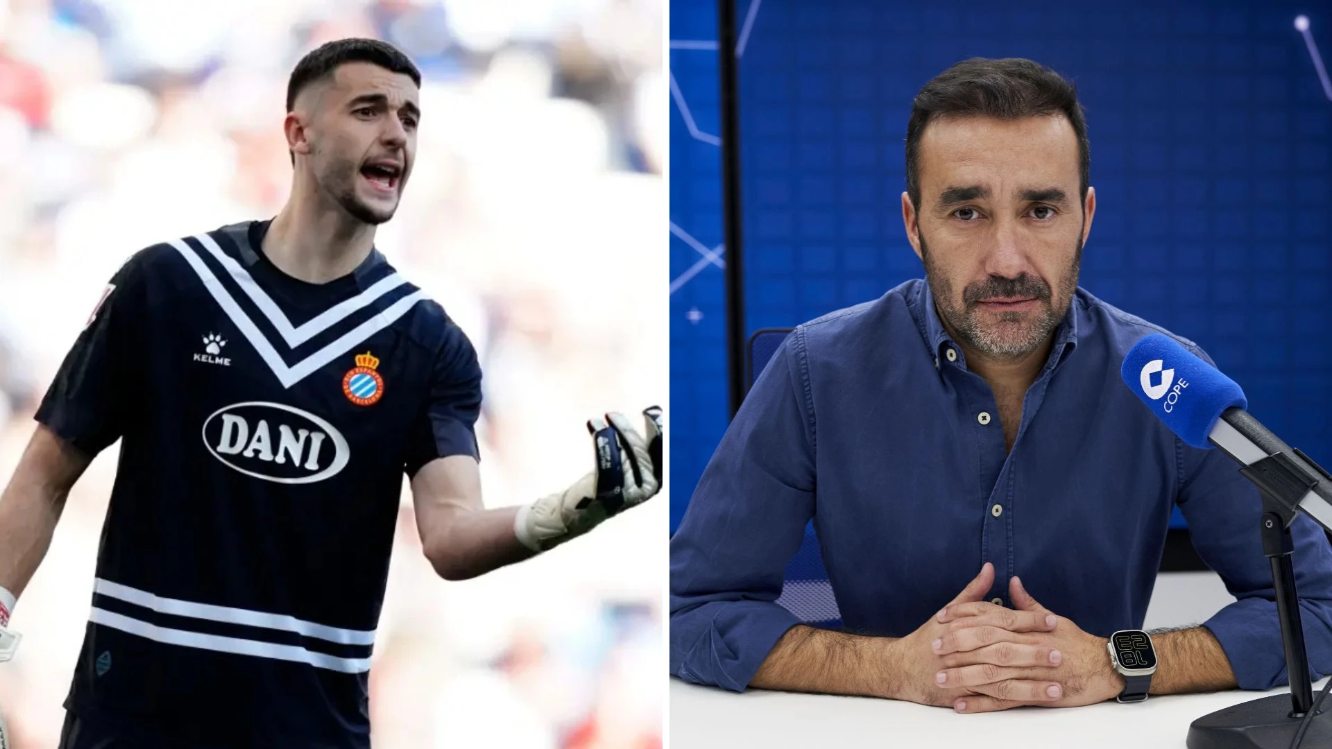 Lo que echó de menos Juanma Castaño del Espanyol con Joan García tras ver lo que ha hecho el Athletic con Nico Williams: 