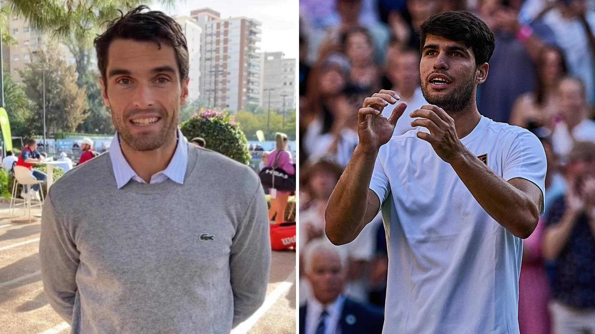 Pablo Andújar recuerda lo que pensó al ver por primera vez a Carlos Alcaraz