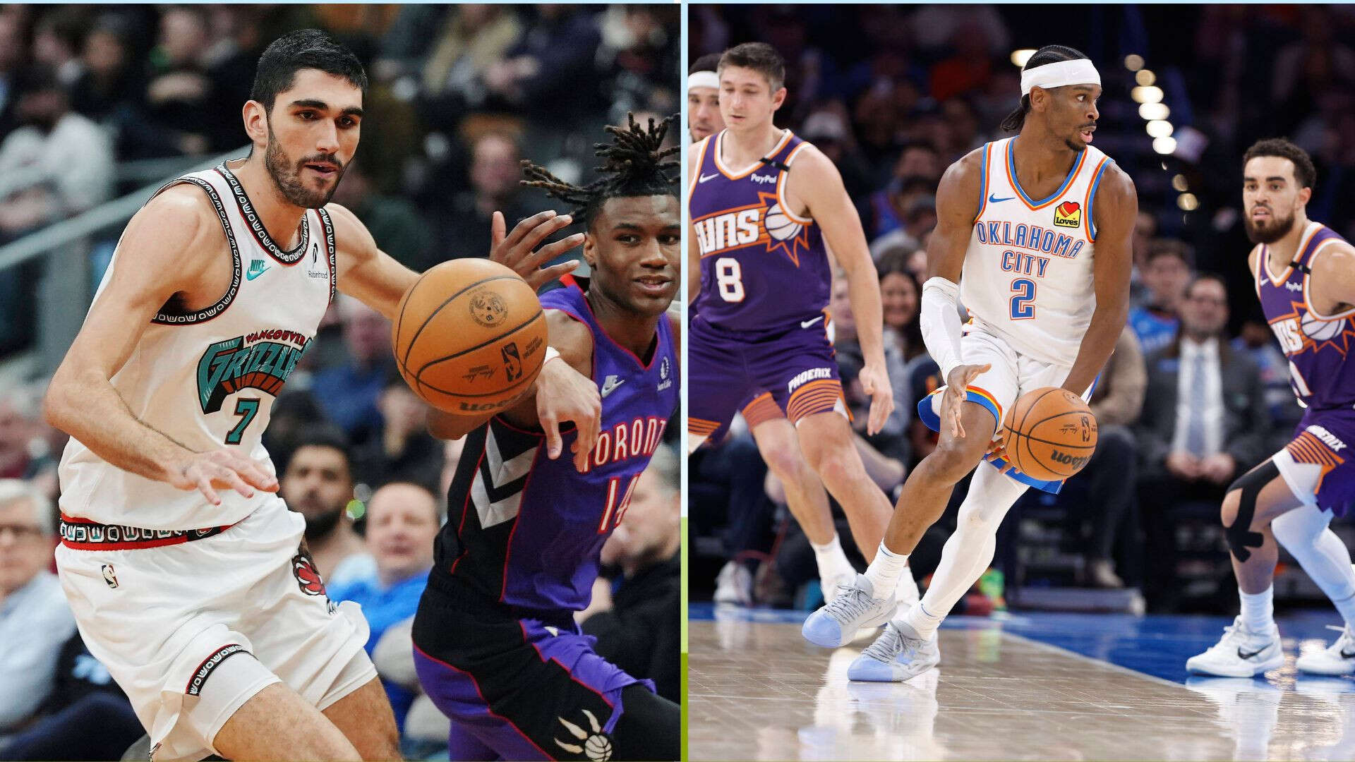 Memphis barre a Toronto; Shai Gilgeous-Alexander sigue a lo suyo