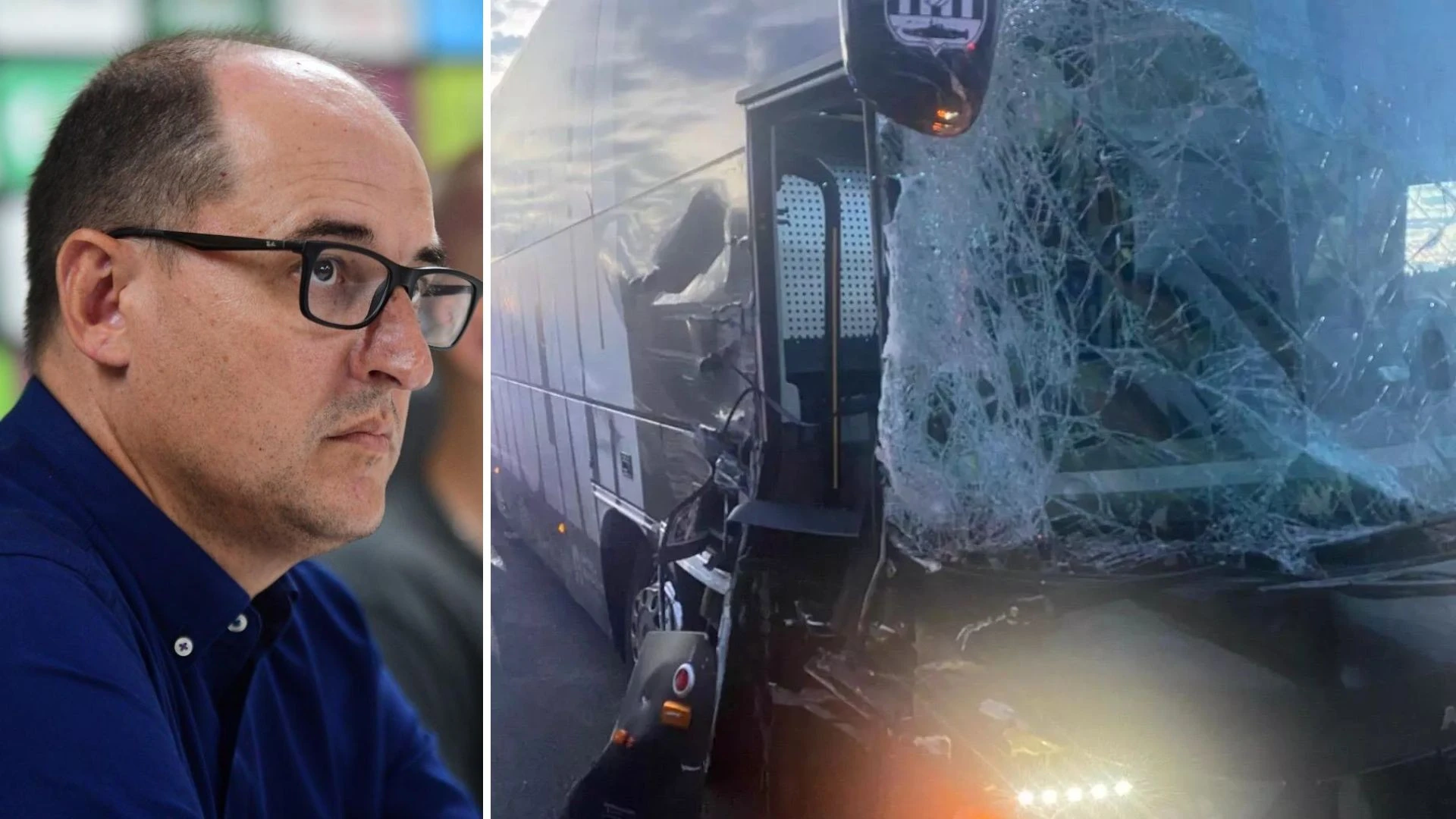 El testimonio del director de comunicación del Cartagena tras el accidente sufrido: 